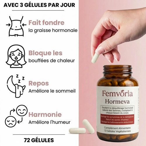 Hormeva™ | Rééquilibrez Vos Hormones Pendant la Ménopause en Seulement 14 Jours